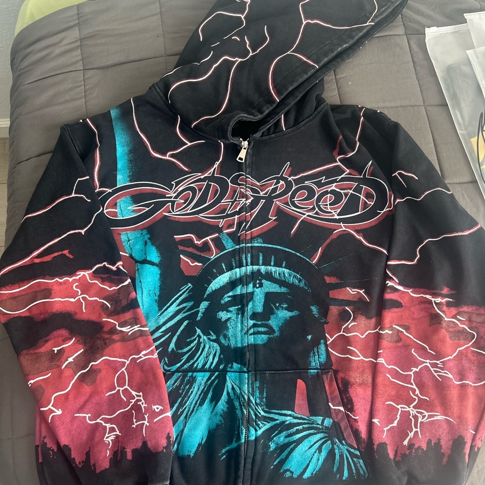 Godspeed Voltage Zip Hoodie V2 (Red)